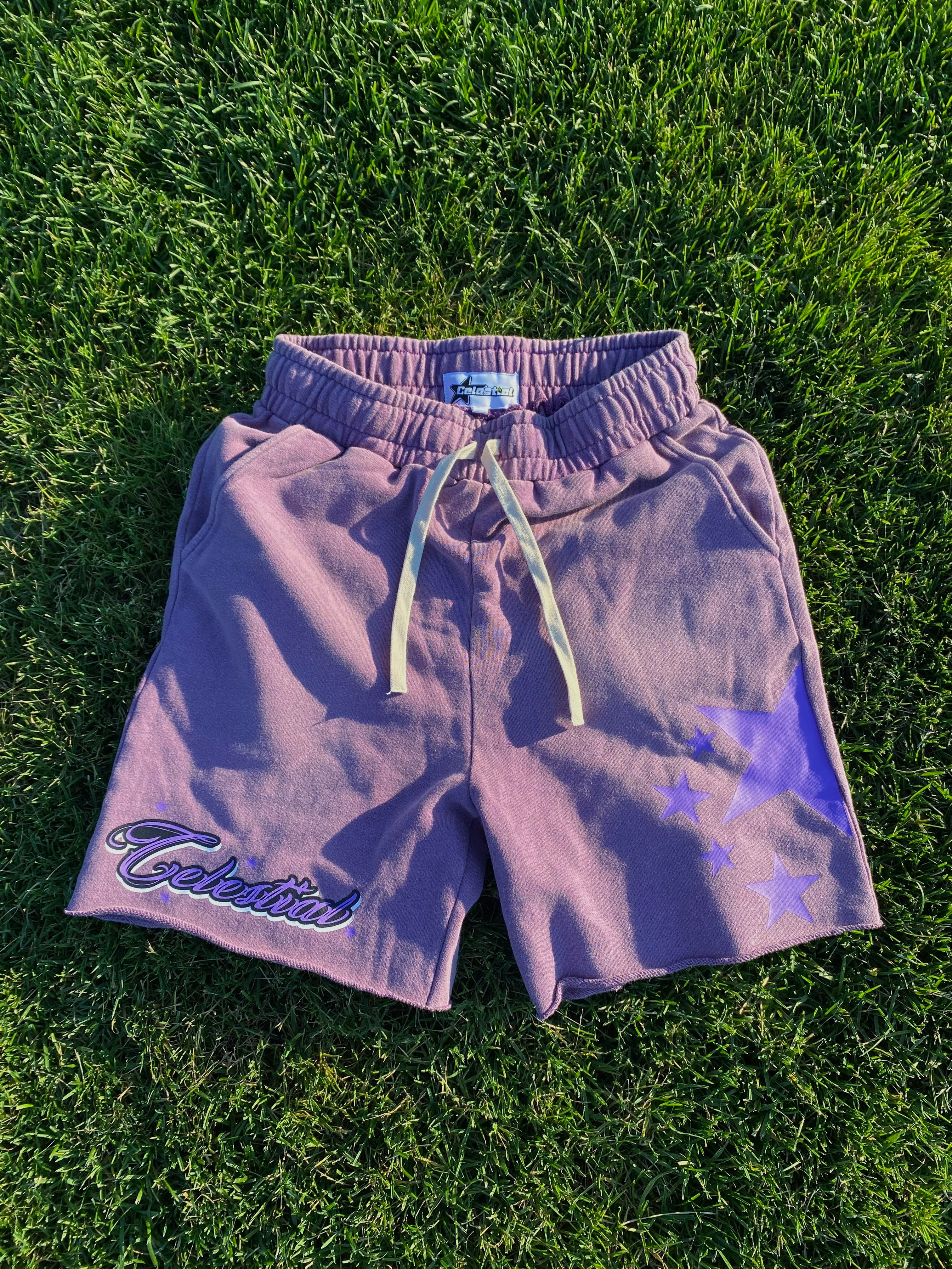 Celestial S3 Starstruck Purple Sunfade Shorts