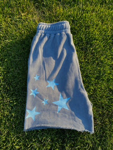 Celestial S3 Starstruck Powder Blue Sunfade Shorts