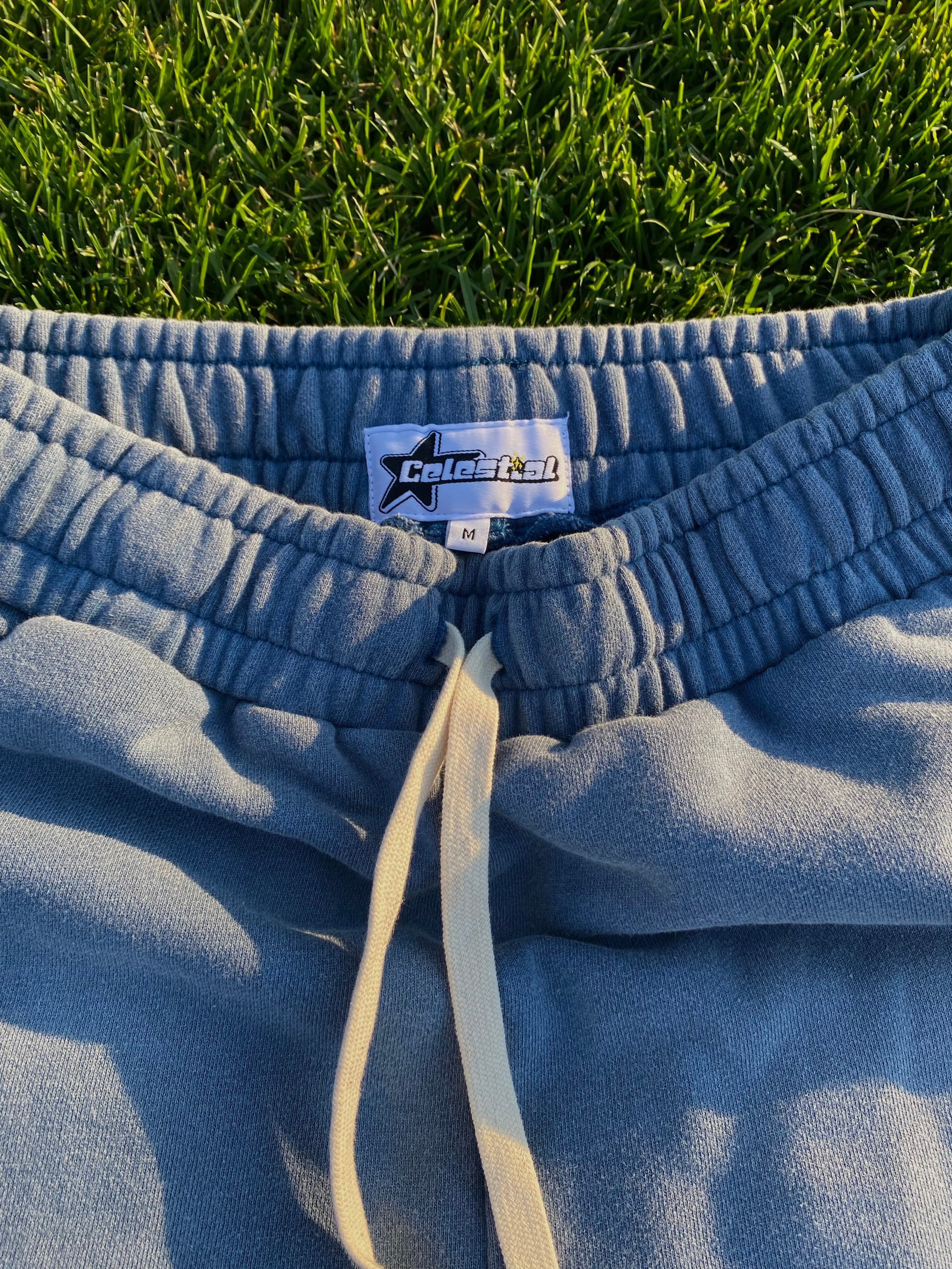 Celestial S3 Starstruck Powder Blue Sunfade Shorts