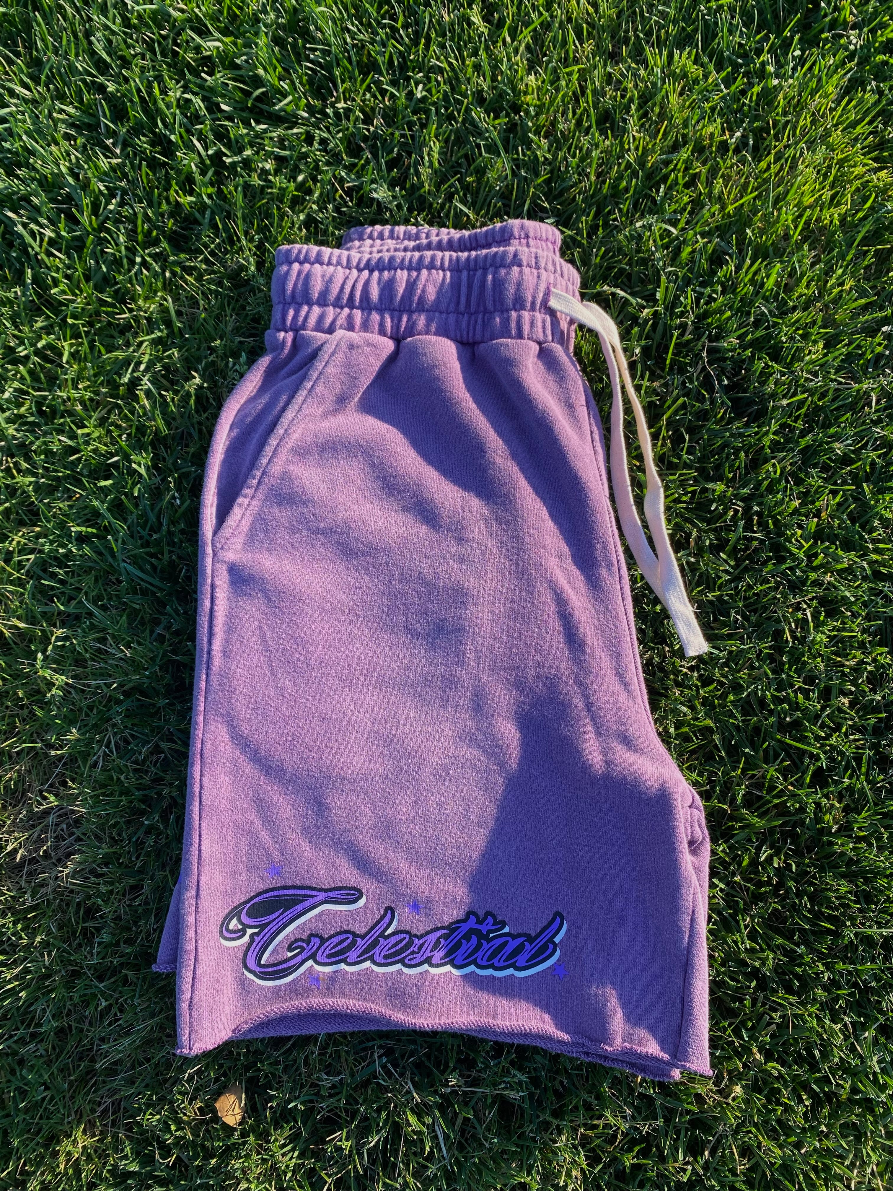 Celestial S3 Starstruck Purple Sunfade Shorts