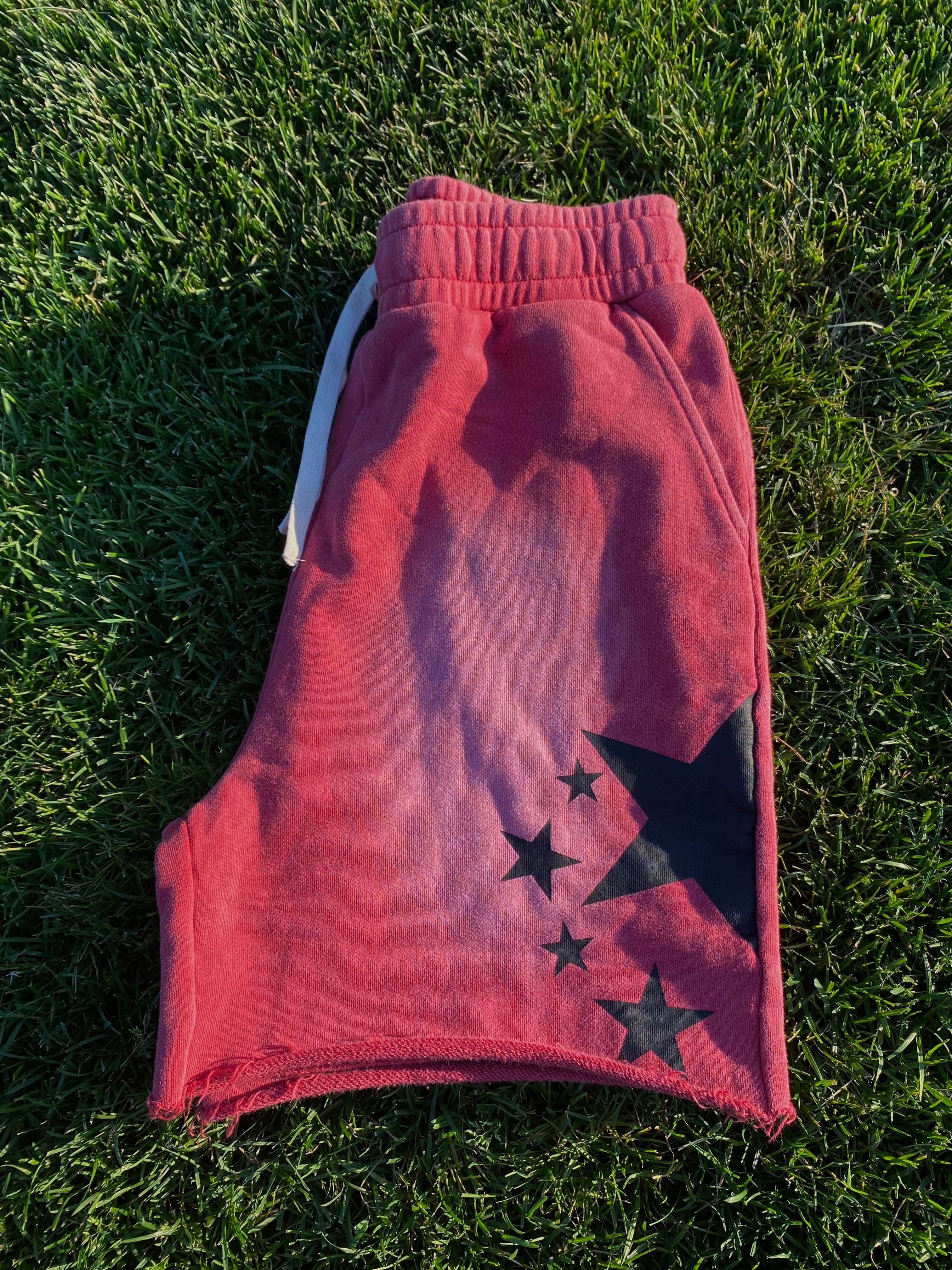 Celestial S3 Starstruck Red Sunfade Shorts