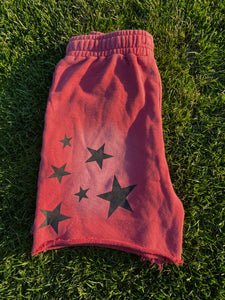 Celestial S3 Starstruck Red Sunfade Shorts